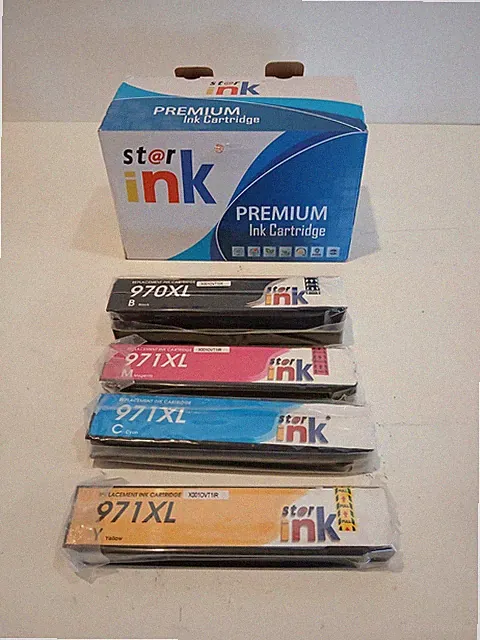 970XL 971XL Ink Cartridges High Yield 4 Pack Replacement for HP 970XL 971XL 9...