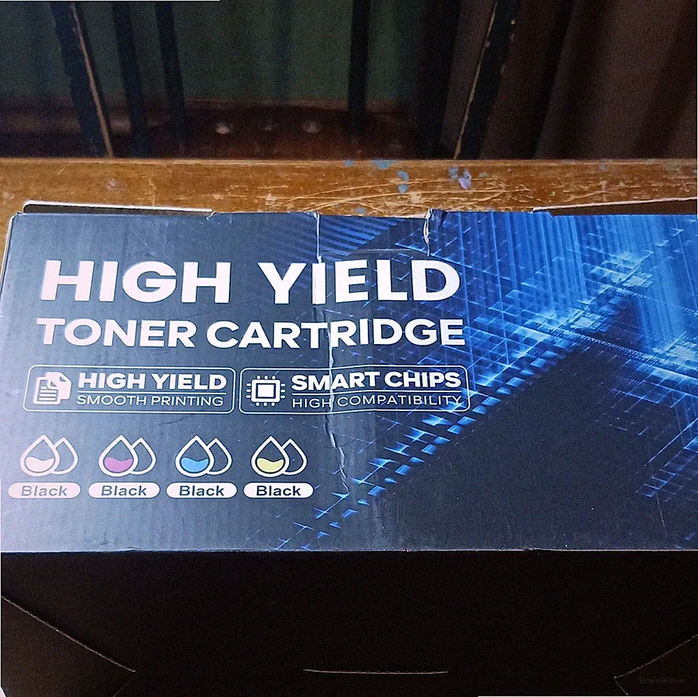 High Yield Laser Toner Cartridge Set Black Magenta Cyan Yellow