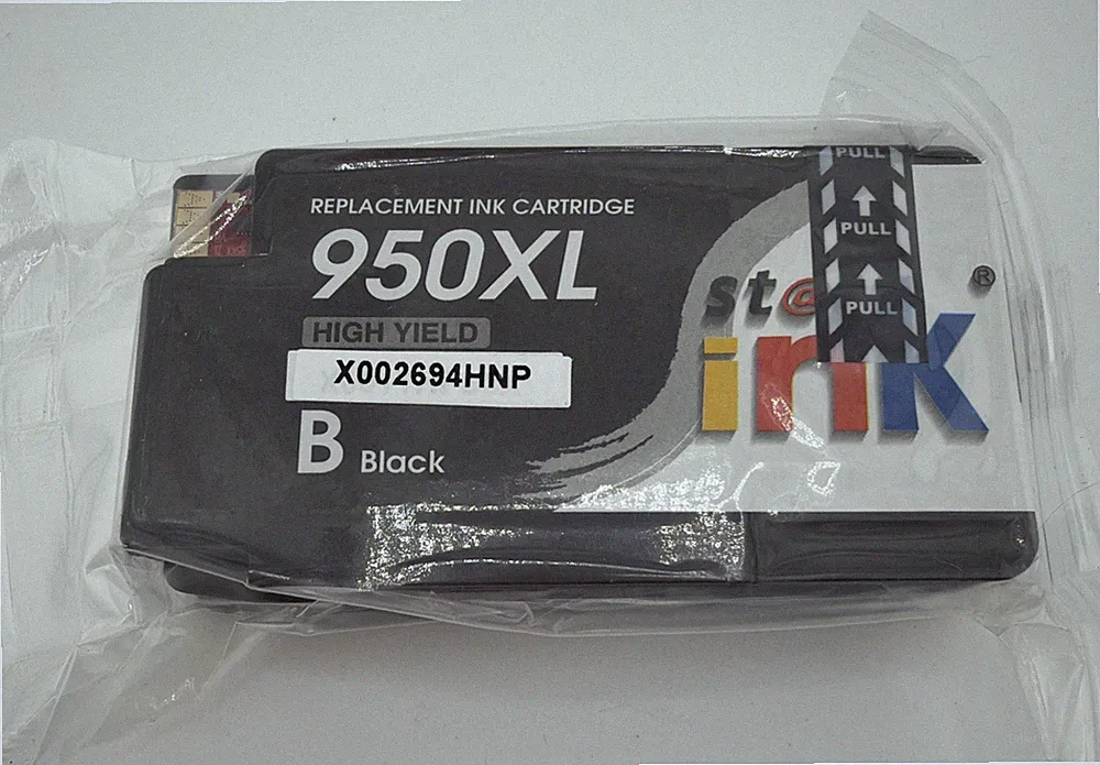 HP Replacement Black Ink Cartridge Generic St@r Ink 950XL SEALED
