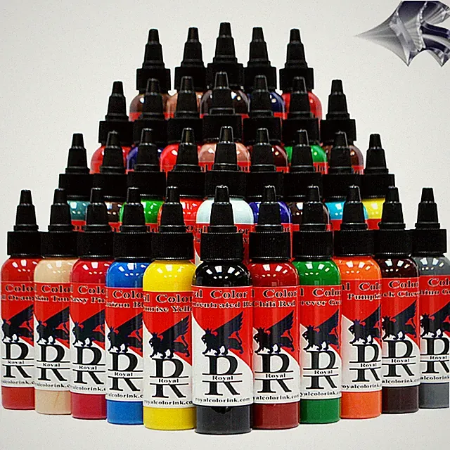 Royal Color Ink - 1 oz - Pick Your Color - Black, Red, Yellow, Green, Brown